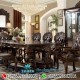 Set Meja Makan Ukir Mewah Klasik Murah Terbaru Minerva PMJ-0053