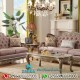 Sofa Ruang Tamu Mewah Model Fiorella Klasik Terbaru PMJ-0062