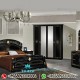 Set Kamar Tidur Klasik Modern Italian Style Mewah Terbaru PMJ-0024